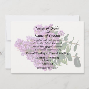Crepe Myrtle Invitation