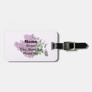 Crepe Myrtle Luggage Tag