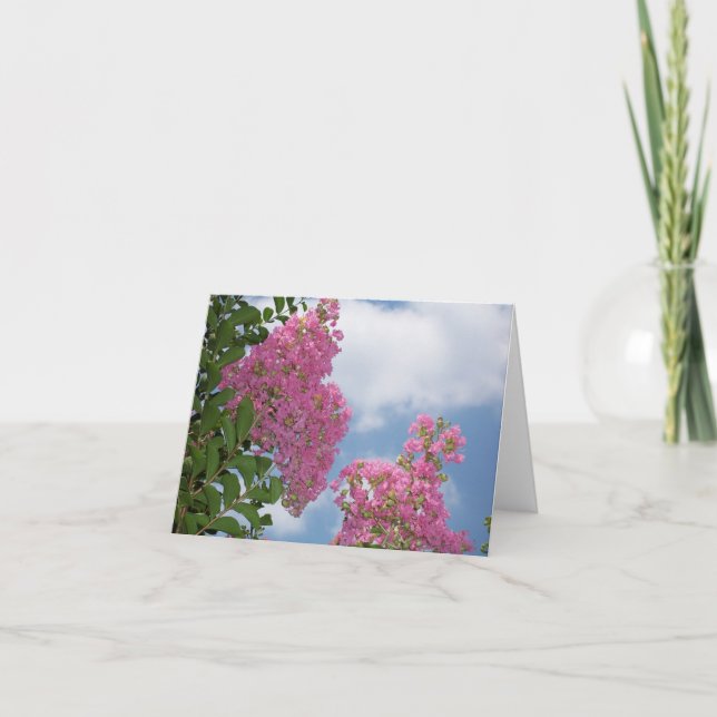 Crepe Myrtle Notecard (Front)