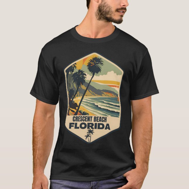 Crescent Beach � Australia�s Coastal Jewel T-Shirt (Front)