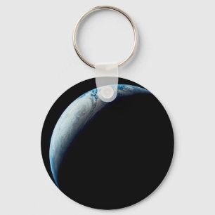 Crescent Earth Taken From The Apollo 4 Mission. 2 Key Ring
