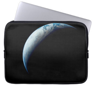 Crescent Earth Taken From The Apollo 4 Mission. 2 Laptop Sleeve
