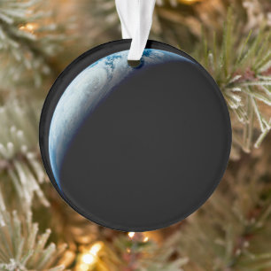 Crescent Earth Taken From The Apollo 4 Mission. 2 Ornament