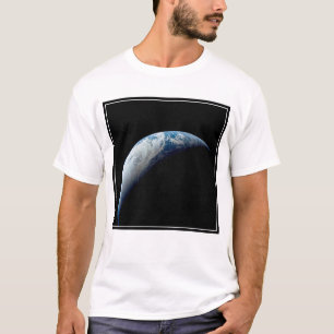 Crescent Earth Taken From The Apollo 4 Mission. T-Shirt
