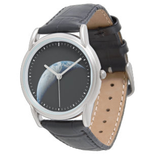 Crescent Earth Taken From The Apollo 4 Mission. Watch