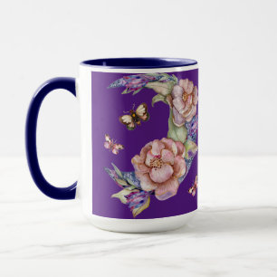 Crescent Flower Moon Coffee Mug