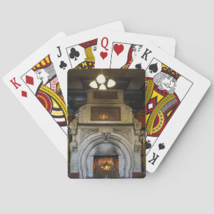 Crescent Hotel Fireplace Playing Cards