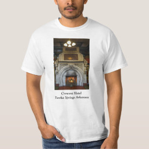 Crescent Hotel Fireplace T-Shirt