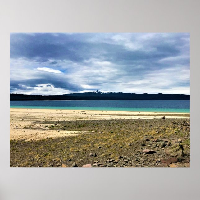 Crescent Lake at Simax Bay, Oregon Poster (Front)