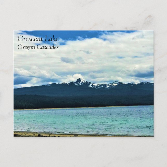 Crescent Lake, Oregon Postcard (Front)