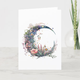 Crescent Moon #2 Thank You Card