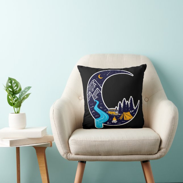 Crescent Moon Adventure Camping Cushion (Chair)
