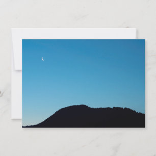 Crescent moon Card