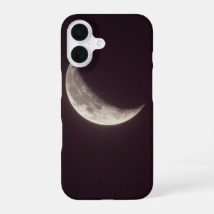 Crescent Moon Dark Minimal Phone Case