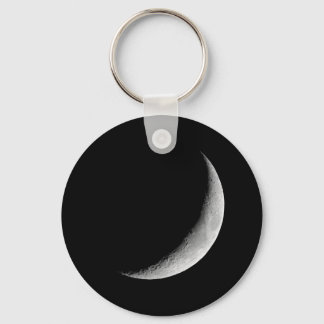 Crescent Moon Key Ring