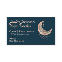 Crescent Moon Rose Gold Celestial