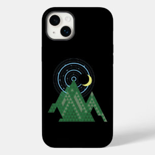 crescent moon sky in the mountain Case-Mate iPhon iPhone 14 Plus Case
