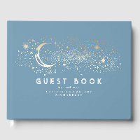Crescent Moon Starry Night Celestial Wedding