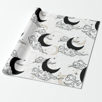 Crescent Moon Wrapping Paper