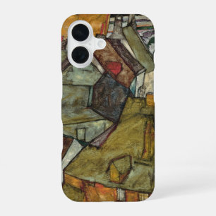 Crescent of Houses II, Island Town by Egon Schiele iPhone 16 Case