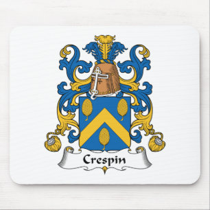 Crespin Family Crest Mouse Mat