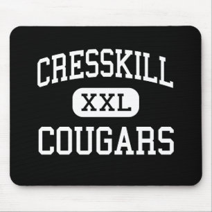 Cresskill - Cougars - High - Cresskill New Jersey Mouse Mat