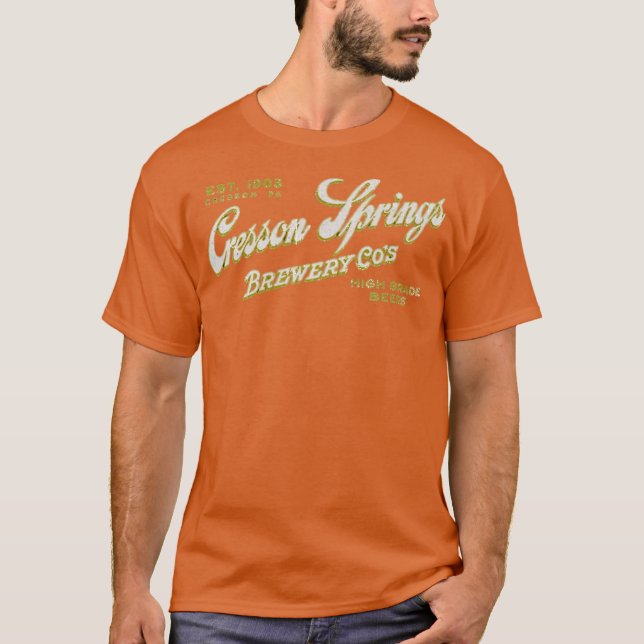 Cresson Springs Brewery - Cresson, PA T-Shirt (Front)