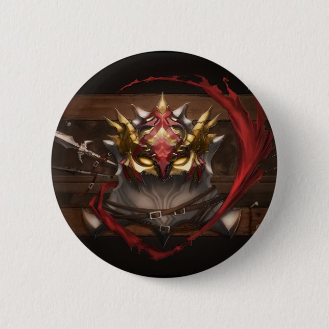 Crest Of Deception 6 Cm Round Badge (Front)