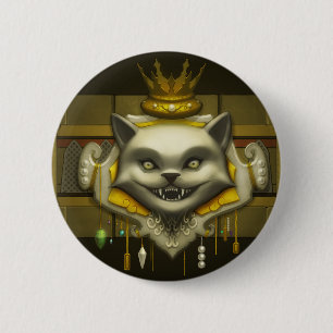 Crest Of Greed 6 Cm Round Badge