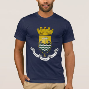 Crest of Lisbon Lisboa Portugal T-Shirt