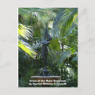 Crest of the Wave Sculpture Postcard