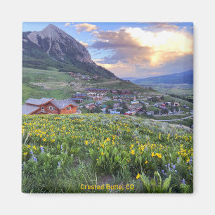 Crested Butte, CO Photograph Magnet