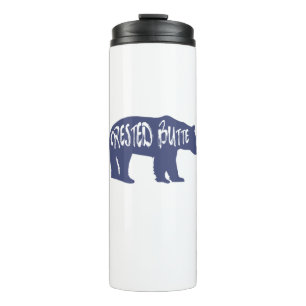 Crested Butte Colorado Bear Thermal Tumbler