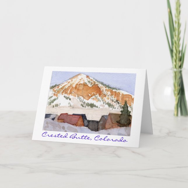 Crested Butte, Colorado Card (Front)