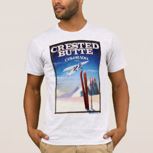 Crested Butte Colorado travel poster T-Shirt
