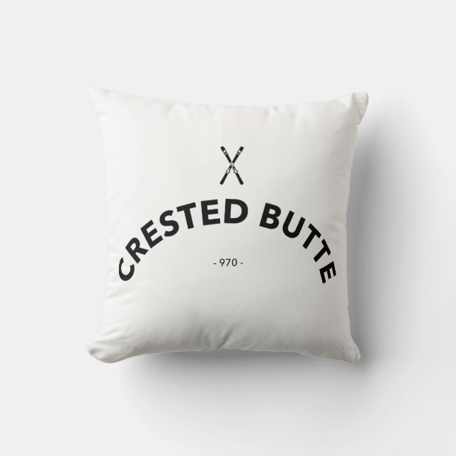 Crested Butte Pillow (Front)