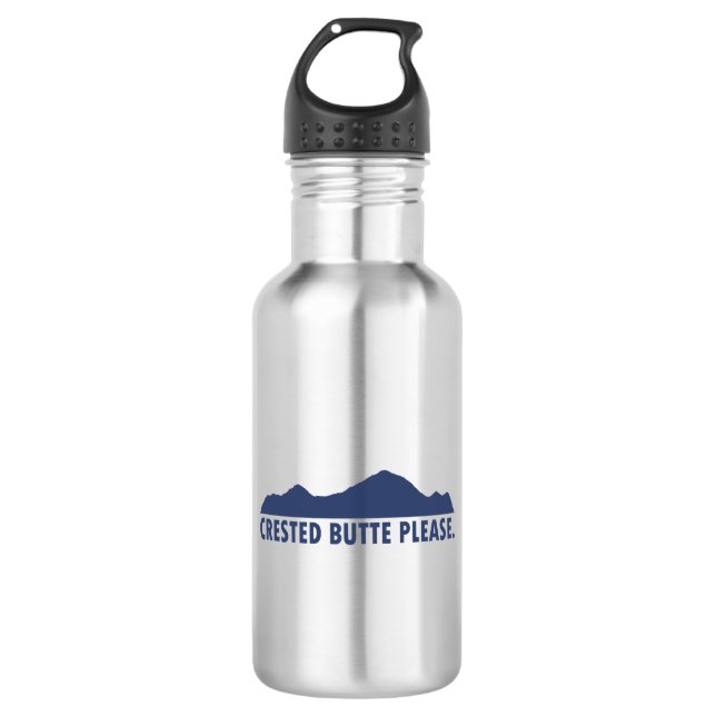 Crested Butte Please 532 Ml Water Bottle (Front)