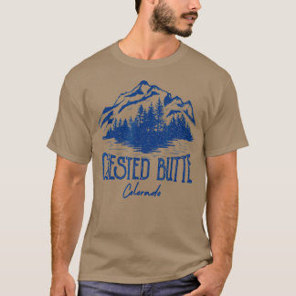 Crested Butte Vintage Mountain Colorado T-Shirt