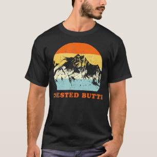 Crested Butte Vintage Mountain Lovers Throwback T-Shirt
