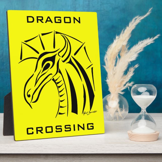 Crested Dragon Plaque (Side)