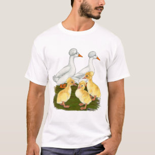 Crested Duck Family T-Shirt