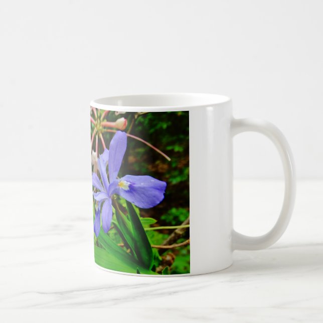 Crested Dwarf Iris Coffee Mug (Right)