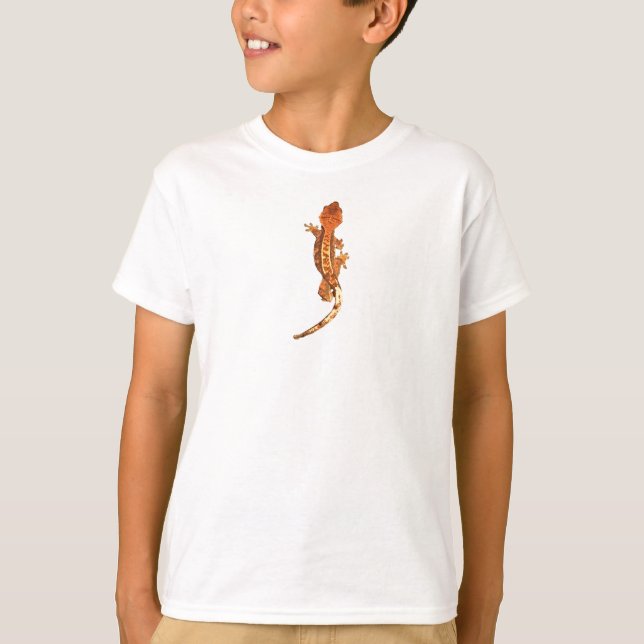 Crested Gecko child's t shirt (Front)