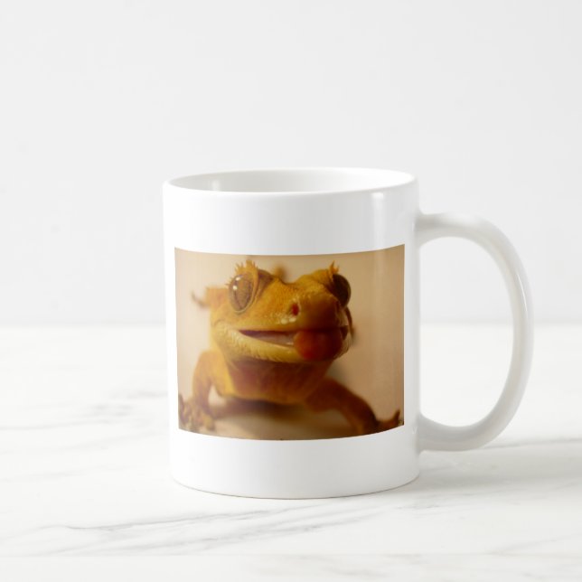 Crested gecko coffee mug (Right)