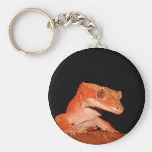 crested gecko keychain