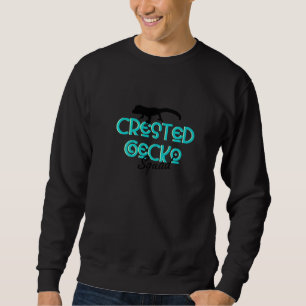 Crested Geckos Exotic Animal Lizard Cute Reptiles Sweatshirt