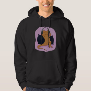 Crested Geckos Listening Music Headphones Musician Hoodie
