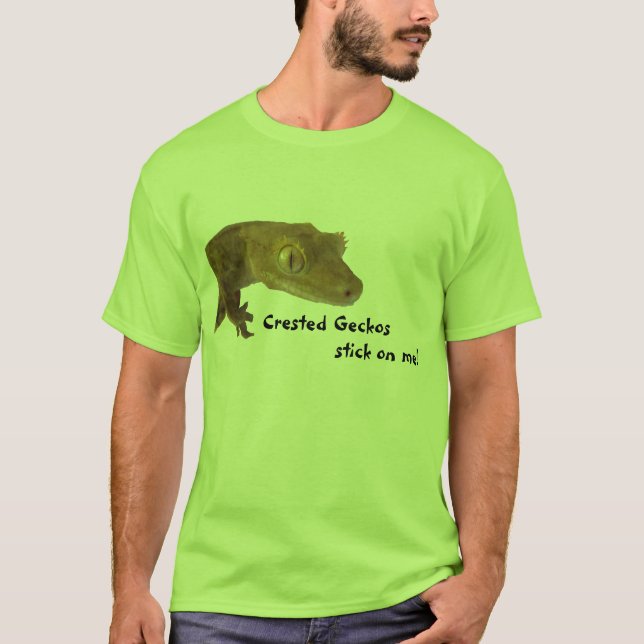 Crested Geckos T-Shirt (Front)