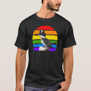 Crested Kingfisher Rainbow Bird Songbird Diversity T-Shirt