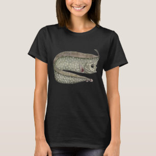 Crested Oarfish Fish, Vintage Marine Aquatic Life T-Shirt